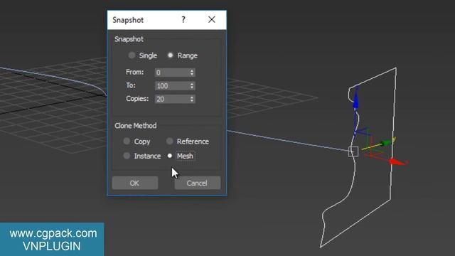 Create Curve Wall in 3ds Max смотреть онлайн