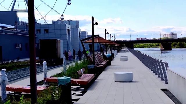 г.Челябинск. Строительство набережной за дворцом спорта Юность 21.04-03.08.2021г смотреть онлайн