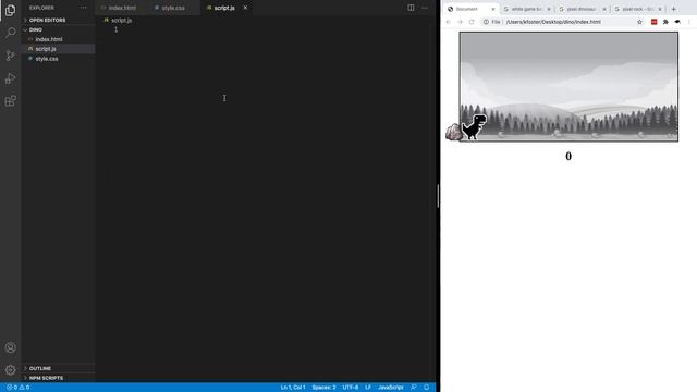 Easy JavaScript Game Tutorial смотреть онлайн