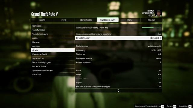 GTA 5 (PC) Grafikeinstellungen 2015 [neu] смотреть онлайн