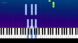 Alex G - Sarah (Piano Tutorial)