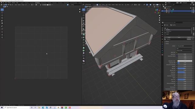 Norse House Part 2 Blender UV Mapping and Materials Tutorial смотреть онлайн