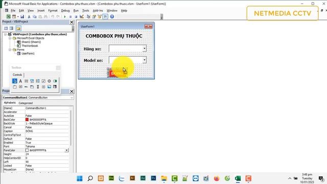 VBA Excel | Tạo Combobox phụ thuộc - Dependent Combobox смотреть онлайн