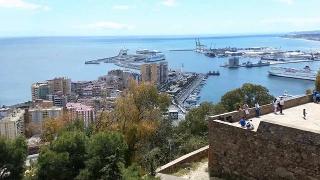 Excursion to the Castillo de Gibralfaro Málaga 2018 смотреть онлайн
