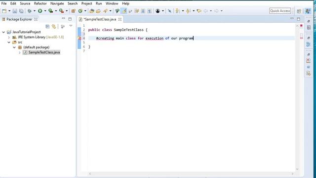 Creating Java Project in Eclipse IDE смотреть онлайн