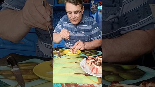 Когда я так готовля гости вылизывают тарелки 9 мясных мешочков. смотреть онлайн