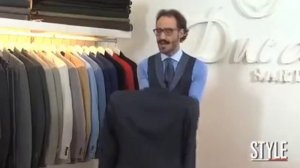 Как сложить костюм чтобы не помялся