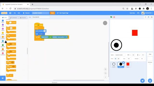 How to make Joystick Controller in Scratch! смотреть онлайн
