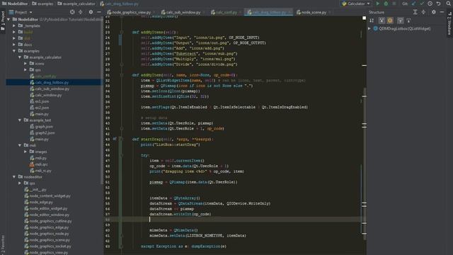 Node Editor Tutorial 39: How to Implement Drag & Drop in PyQt5 смотреть онлайн