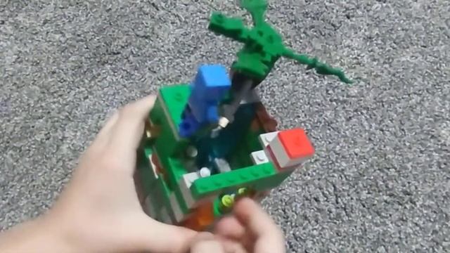 новое лего майнкрафт Light block series с новыми светящимися керпичиками(1) смотреть онлайн