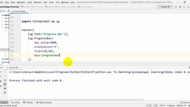 Python GUI with PySimpleGUI - easy learn 48 смотреть онлайн