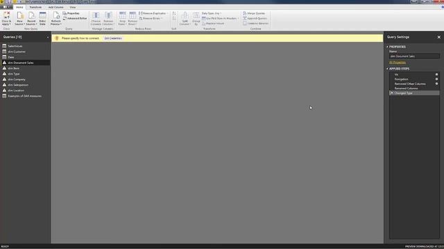 Change Data Connection in Power BI смотреть онлайн