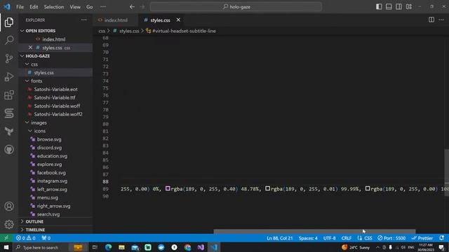 Let's learn and play with HTML, CSS and Javascript. смотреть онлайн