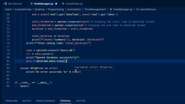 How I Automate My TIME MANAGEMENT using PYTHON & Google Calendar смотреть онлайн