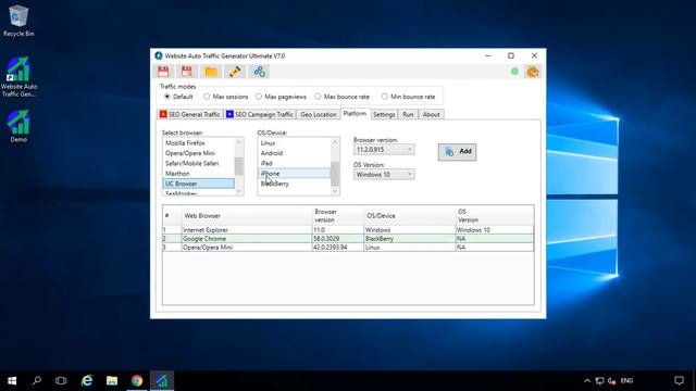 Torpedo Website Traffic Generator Ultimate (WAT) V7 Demo [Official] смотреть онлайн