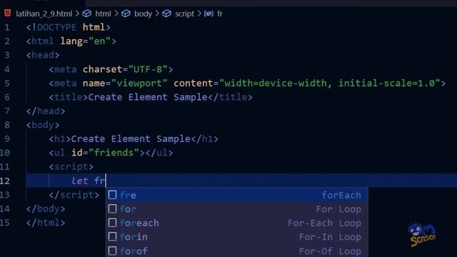 JavaScript 2.10 document.createElement смотреть онлайн