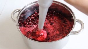 Густой джем из вишни без косточек на зиму за 5 минут!