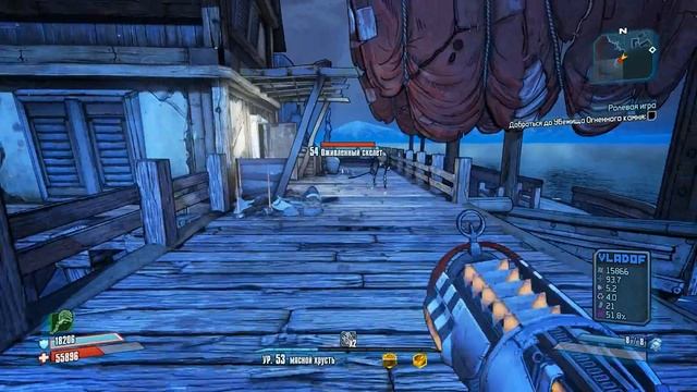 Borderlands2(UVHM) Tiny Tina's Assault on Dragon Keep #1 (Супергерой Krieg) смотреть онлайн