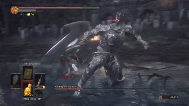 DARK SOULS 3 - LOTHRIC KNIGHT GREATSWORD ONLY #10 - Champion Gundyr смотреть онлайн