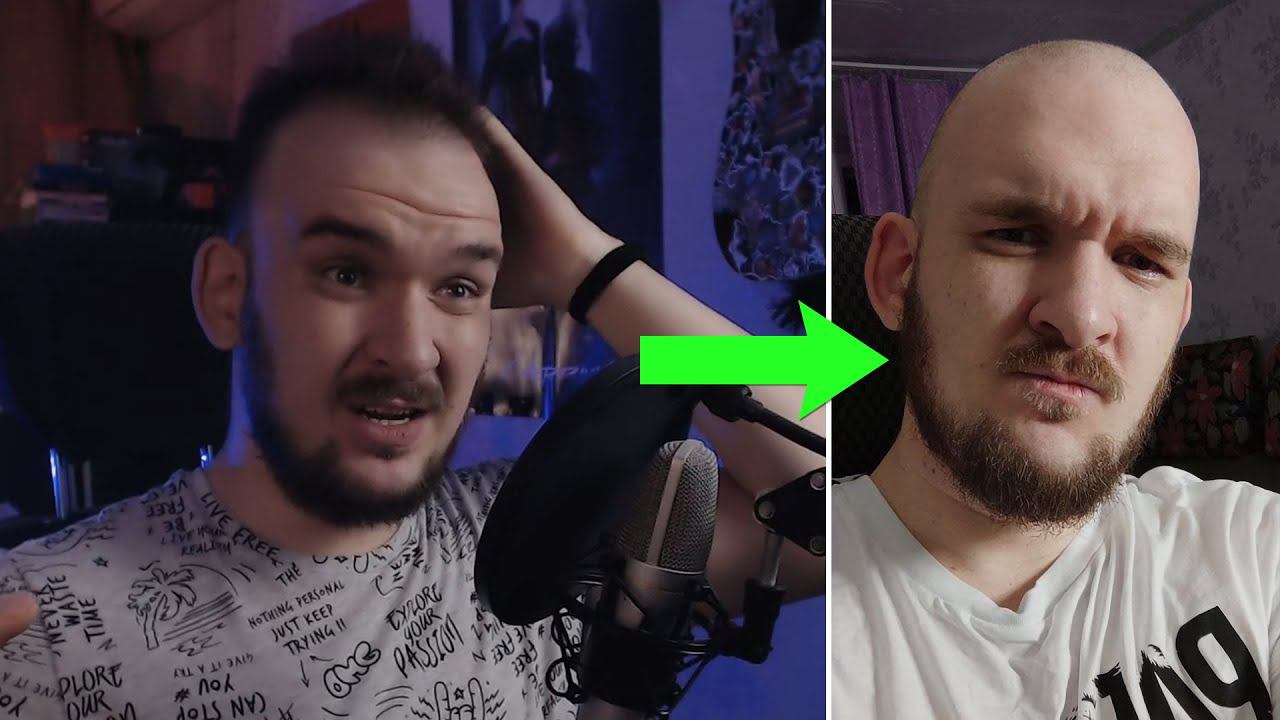 ТЕПЕРЬ Я ЛЫСЫЙ :D