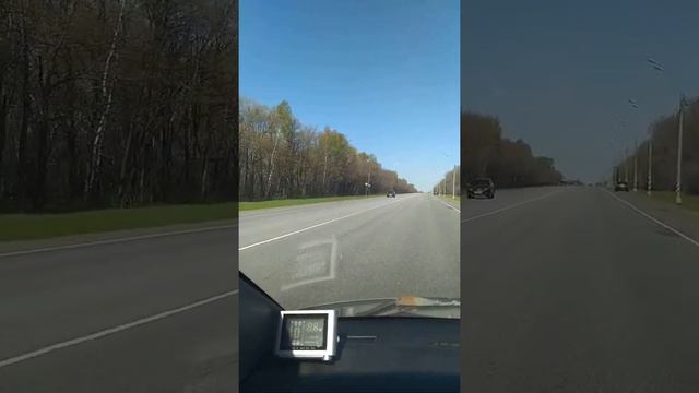 Еду в Москву. Поток машин из Москвы