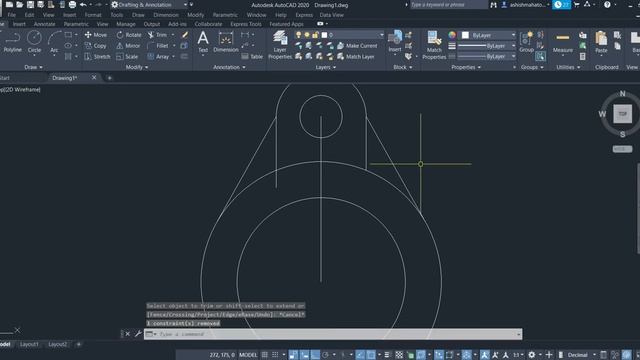 How to 2D AutoCAD Mechanical drawing || for the beginnes in hindi || смотреть онлайн