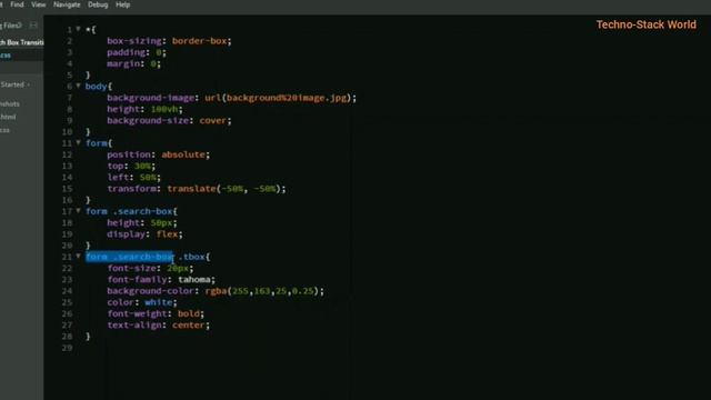 Awesome CSS Search Box Using HTML | How to make Search Box in HTML смотреть онлайн