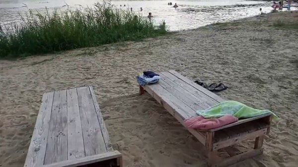 Обзор пляжа Подлиман Оскол Озеро Июнь 2020