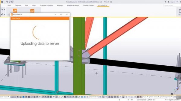 Free IDEA StatiCa plugin for TEKLA Structures
