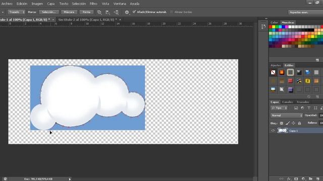 Como Crear Una Forma Personalizada En Photoshop//2013//HD// смотреть онлайн