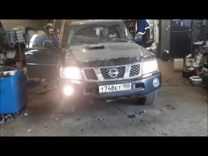 установка ZD30 Common Rail  на Ниссан Патрол Y61