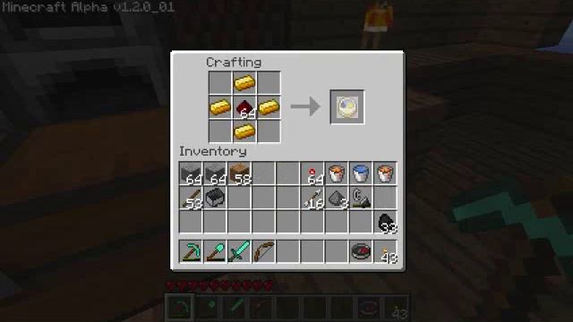 Minecraft Watch Schematic New Halloween Update Gold Compass смотреть онлайн