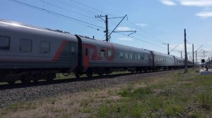 ЧС7-006 с фирменным поездом №133 Казань - Санкт-Петербург