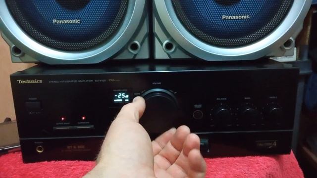 Technics SU-X120 Stereo Amplifier смотреть онлайн