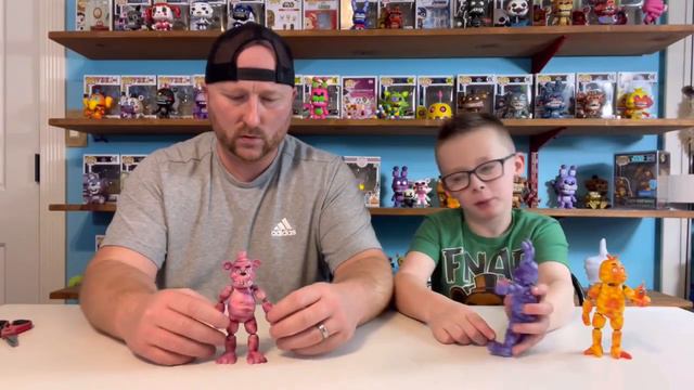 Five Nights At Freddy’s~ Funko~ Tie Dye~ Action Figures