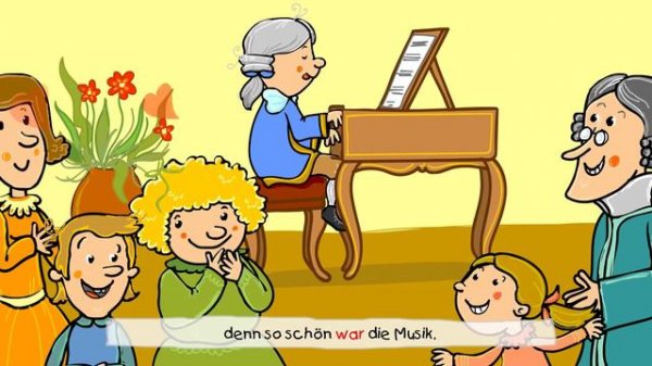 🏞️ Das Mozart-Lied - Klassiklieder zum Mitsingen || Kinderlieder
