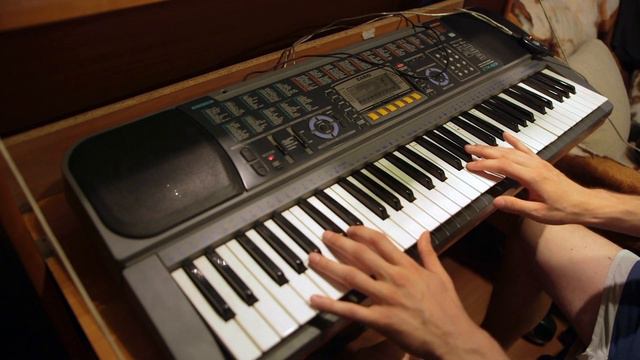 Casio keyboard - Dark electro improvisation смотреть онлайн