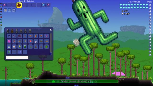 Can Terraria bosses SURVIVE OUR STRONGEST WEAPON YET?!? смотреть онлайн