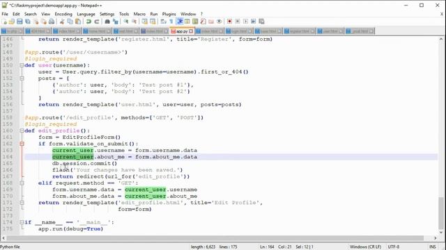 Flask Tutorial User Registration, user Profile, Error Handling, Add Post and Pagination - Part 2 смотреть онлайн