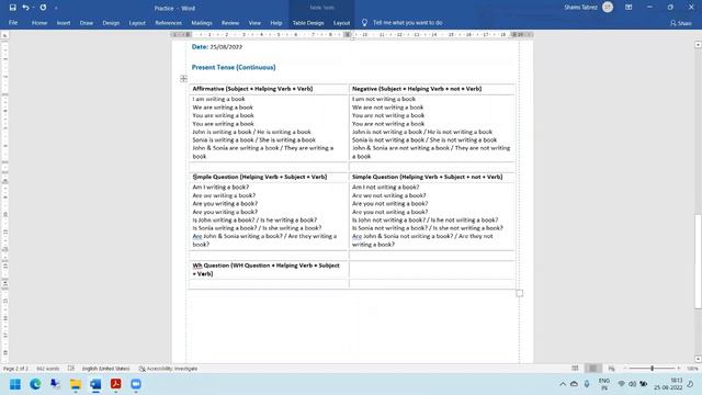 Present Continuous Tense Examples | Progressive | English Speaking Course 30 Days Challenge - Day 6 смотреть онлайн
