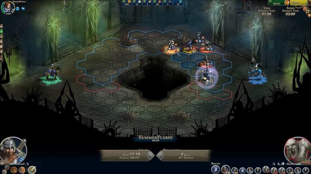 Might & Magic Heroes Online - PvP Cleric vs Necromancer смотреть онлайн