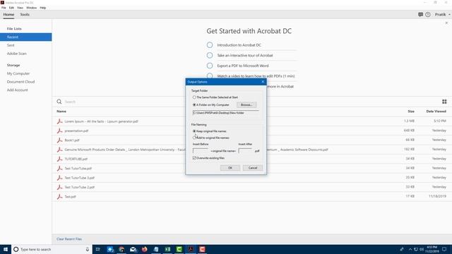 Adobe Acrobat Pro Tutorial - Lesson 10 - Converting Multiple Files to PDF смотреть онлайн