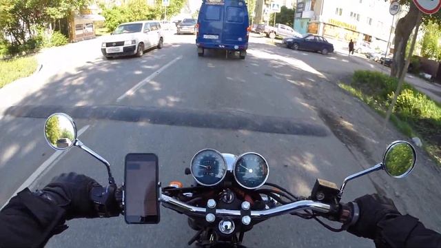 Honda CB 400 SS Ride, Russia. смотреть онлайн