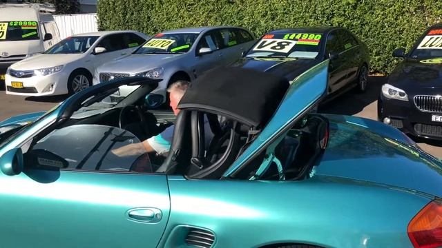 1998 Porsche Boxster Automatic only travelled 130,000 kms for sale at Newcastle Vehicle Exchange смотреть онлайн