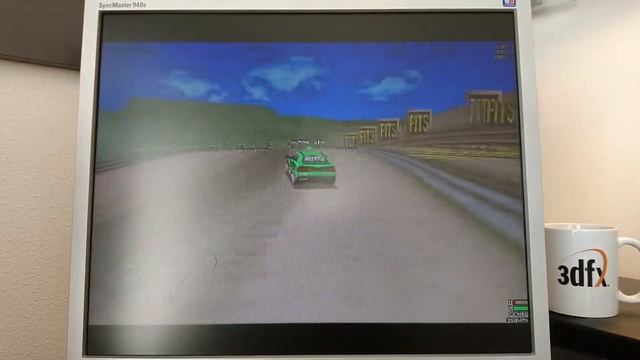 Fatal Racing/Whiplash (Gremlin Interactive, PC DOS, 1995) - Gameplay 3dfx Voodoo 2 12MB