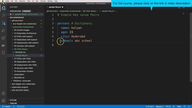 Kubernetes YAML Basics | AWS EKS | Amazon Elastic Kubernetes Service | Amazon EKS смотреть онлайн
