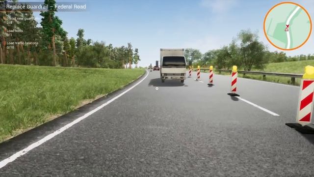 I Crashed My Truck & Had a BAD DAY in Road Maintenance Simulator! смотреть онлайн