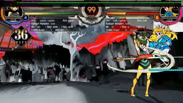 Skullgirls Encore Eliza 1v1 ToD смотреть онлайн