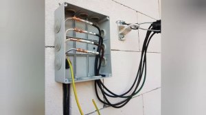 СИП кабель в дом, переход на медь.