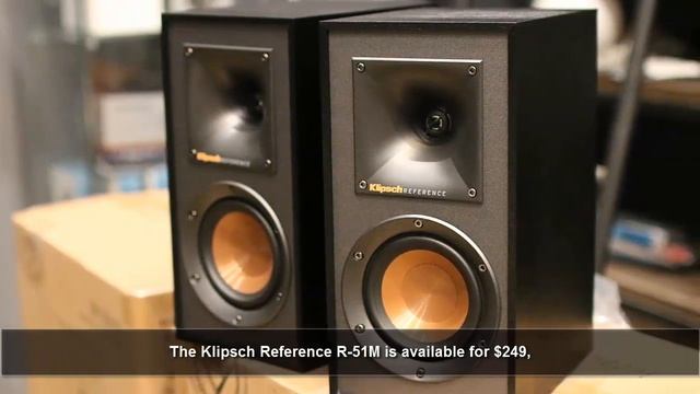Klipsch Reference R-51M Has Retro Styling And Peppy Sound
